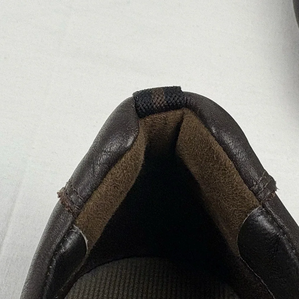 SAS Move On Brown Stability Comfort Walking Work Shoes Men's 10.5M USA Made EUC